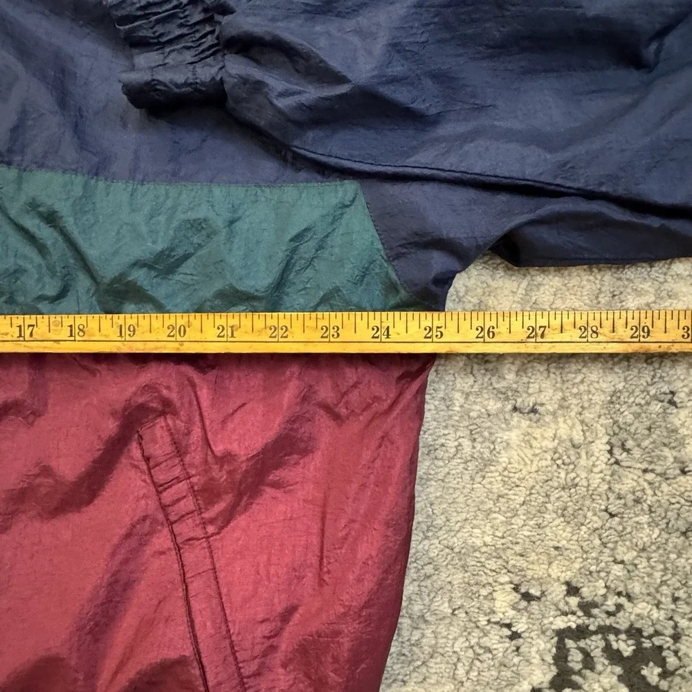 Vintage Wilson Thomas E. Wilson Colorblock Windbreaker Jacket Size Large